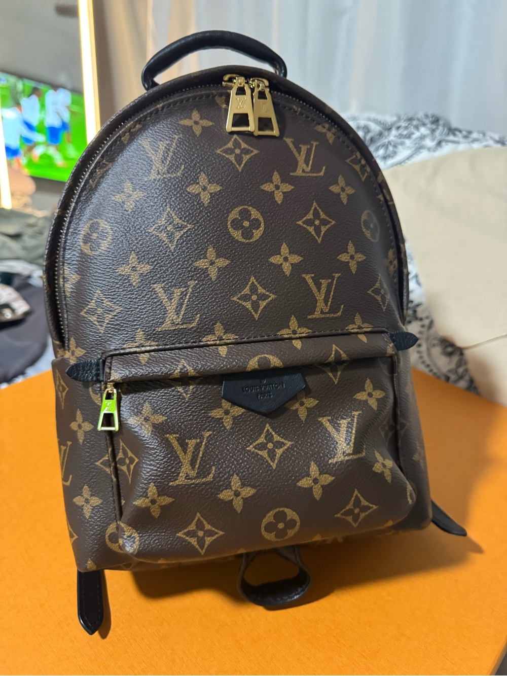 Louis Vuitton Monogram Mini Backpack in Brown with Gold Hardware - Picture 2 of 2